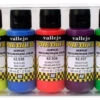 60ml Bottle Fluorescent Premium Paint Set (5 Colors) Vallejo 60ml Bottle Fluorescent Premium Paint Set (5 Colors) Vallejo