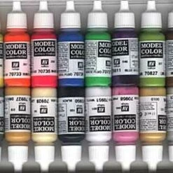 Wargame Special Model Color Paint Set 17ml Bottle Acrylic (16 Colors) Wargame Special Model Color Paint Set 17ml Bottle Acrylic (16 Colors)