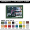 Basic Colors USA Model Color Paint Set (16 Colors) 17ml Bottle Acrylic Basic Colors USA Model Color Paint Set (16 Colors) 17ml Bottle Acrylic