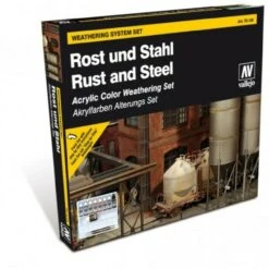 Rust & Steel Weathering Set Vallejo Rust & Steel Weathering Set Vallejo