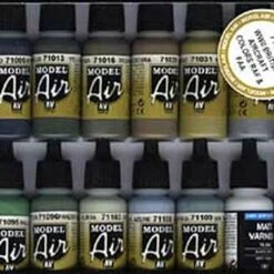 WWII British Aircraft RAF/FAA Model Air Color Paint Set 17ml Bottle Acrylic (16 Colors) WWII British Aircraft RAF/FAA Model Air Color Paint Set 17ml Bottle Acrylic (16 Colors)