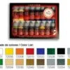 Introduction Game Color Paint Set (16 Colors) Vallejo Paint