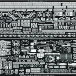 HMS Queen Elizabeth 1941 Detail Set For TSM 1/350 White Ensign HMS Queen Elizabeth 1941 Detail Set for TSM 1/350 White Ensign