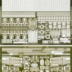 King George V Class Battleships Detail Set For TAM 1/350 White Ensign King George V Class Battleships Detail Set for TAM 1/350 White Ensign