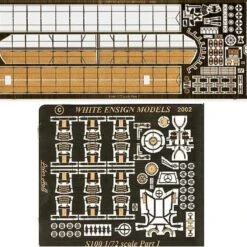 S100 Topedo Boat Detail Set For RVL 1/72 White Ensign S100 Topedo Boat Detail Set for RVL 1/72 White Ensign