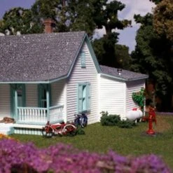 Country Cottage Building Kit N Scale Woodland Scenics