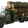 Tim Burr Logging Truck HO Scale Woodland Scenics