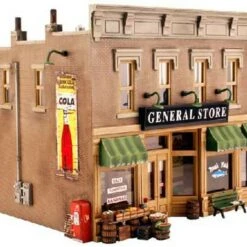 Built-N-Ready Lubener's General Store O Scale Woodland Scenics