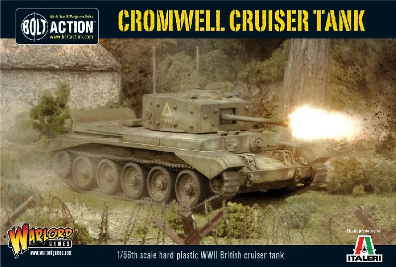 WWII Cromwell Mk IV British Cruiser Tank 1/56 Warlord Games