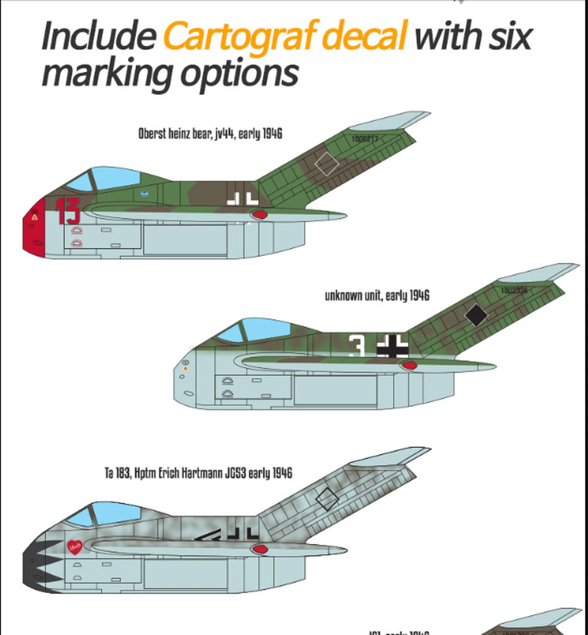 Focke-Wulf Ta 183 Huckebein 1/48 Academy - Image 2