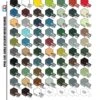 Complete Tamiya Flat Color Set 74 Bottles in All