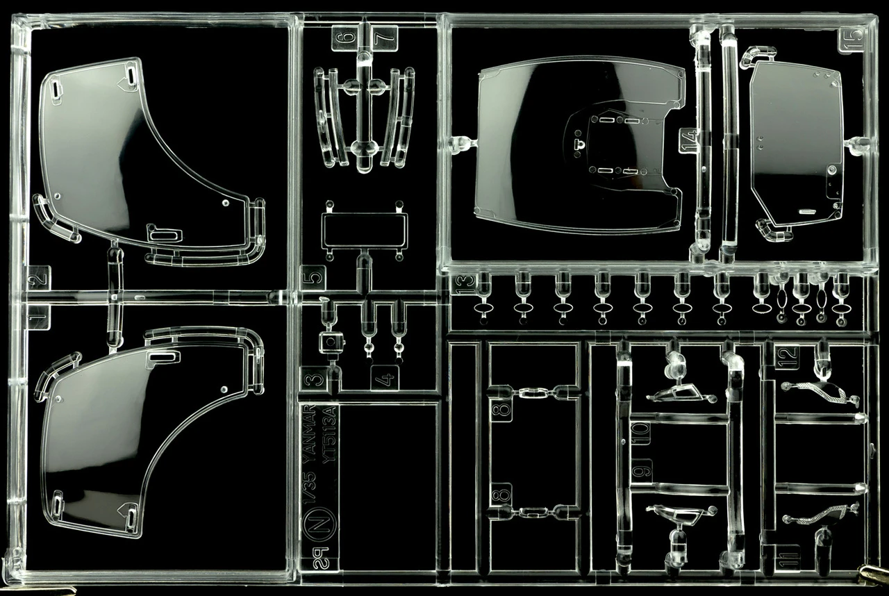 Yanmar YT5113A Tractor 1/35 Hasegawa - Image 9
