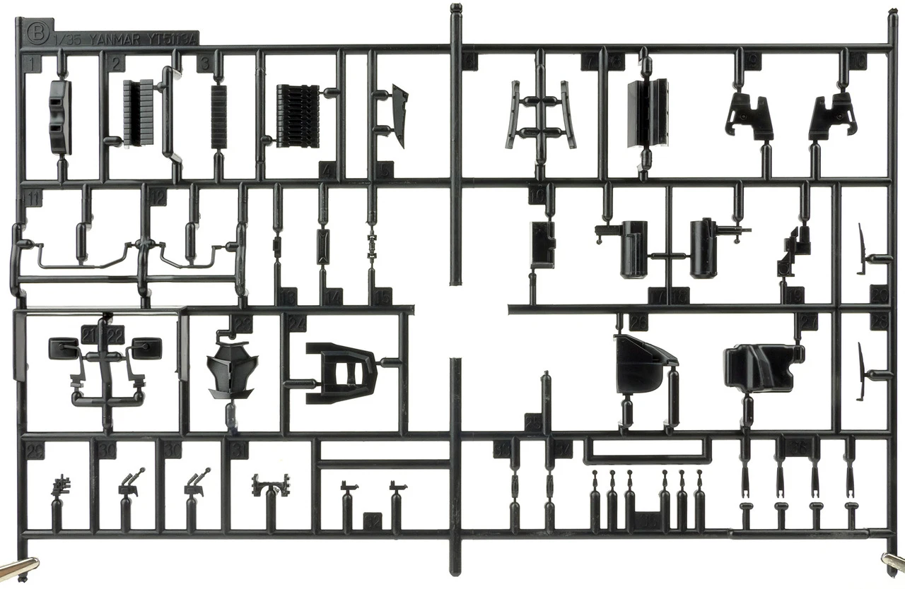 Yanmar YT5113A Tractor 1/35 Hasegawa - Image 4