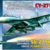Su-2SM Flanker B Mod.1 Russian Air Superiority Fighter 1/72 Zvezda