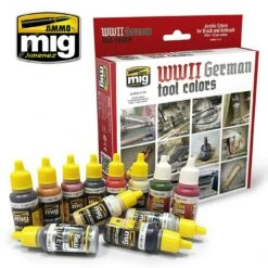 German Tools Colors Paint Set AMMO by Mig Jimenez