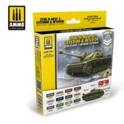 StuG III Ausf. G Exterior & Interior Acrylic Paint Set AMMO by Mig Jimenez