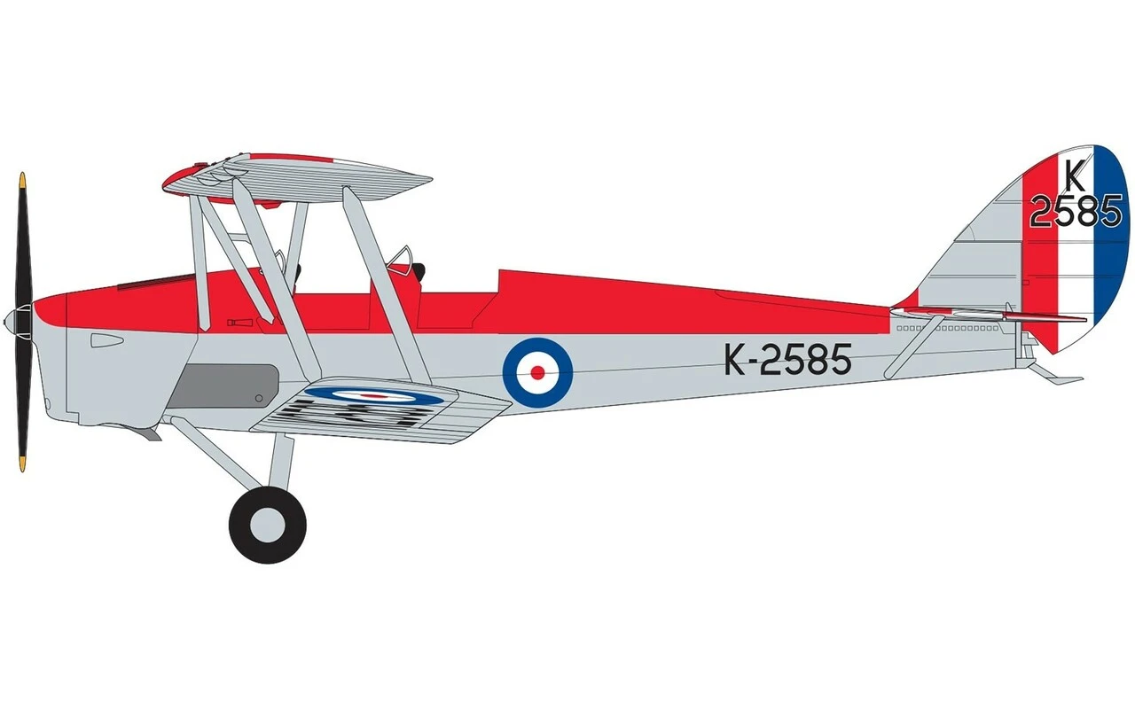 DeHavilland Tiger Moth Aircraft 1/48 Airfix - Image 3
