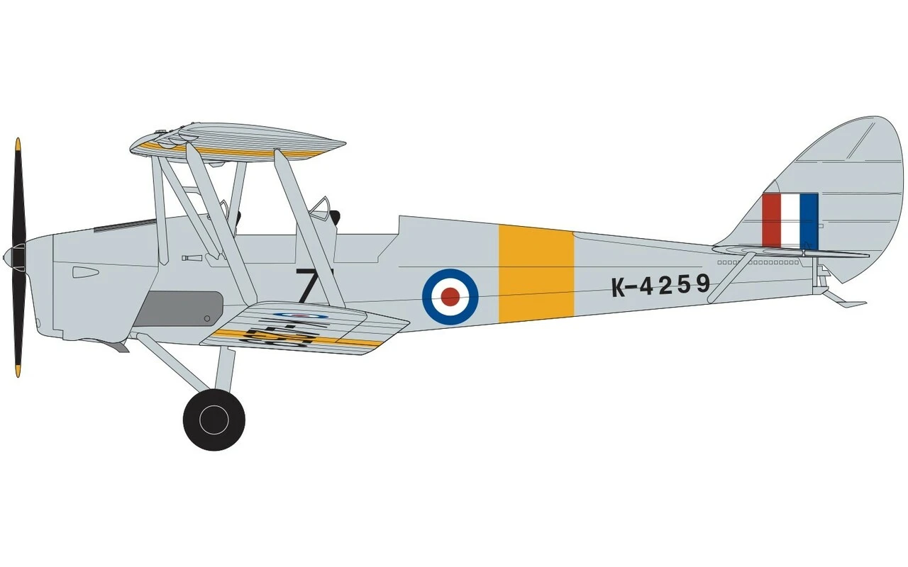 DeHavilland Tiger Moth Aircraft 1/48 Airfix - Image 4