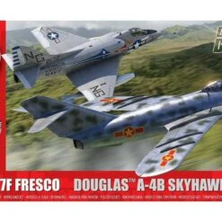 MiG-17F Fresco & A-4B Skyhawk Dogfight Doubles Gift Set w/paint & glue 1/72 Airfix