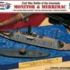 USS Monitor & Merrimack Civil War Ironclad Ships Set Atlantis Models