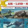 Air, Land & Sea US Hobby Gift Set: 1/48 Sherman Tank, 1/48 H25 Mule Helicopter, 1/102 PT207 Mosquito Boat Atlantis Models