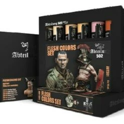 Flesh Weathering Oil Paint Set (6 Colors) 20ml Tubes Abteilung 502