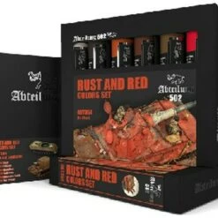 Rust & Red Weathering Oil Paint Set (6 Colors) 20ml Tubes Abteilung 502