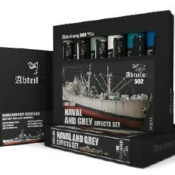 Naval & Greys Effects Weathering Oil Paint Set (6 Colors) 20ml Tubes Abteilung 502