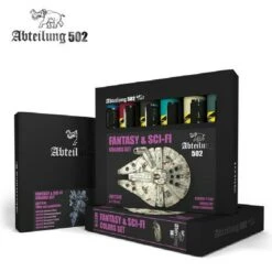 Fantasy & Sci-Fi Oil Paint Set (6 Colors) 20ml Tubes Abteilung 502