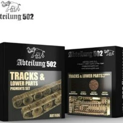 Tracks & Lower Parts Pigment Set (4 Colors) 20ml Bottles Abteilung 502