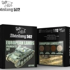 European Lands Pigment Set (4 Colors) 20ml Bottles Abteilung 502