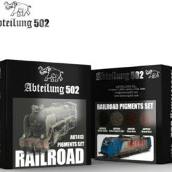 Railroad Pigment Set (4 Colors) 20ml Bottles Abteilung 502