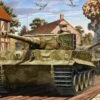 Tiger I Mid Version Normandy 70th Anniversary 1/35 Academy