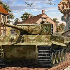 Tiger I Mid Version Normandy 70th Anniversary 1/35 Academy