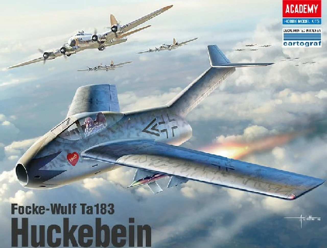 Focke-Wulf Ta 183 Huckebein 1/48 Academy
