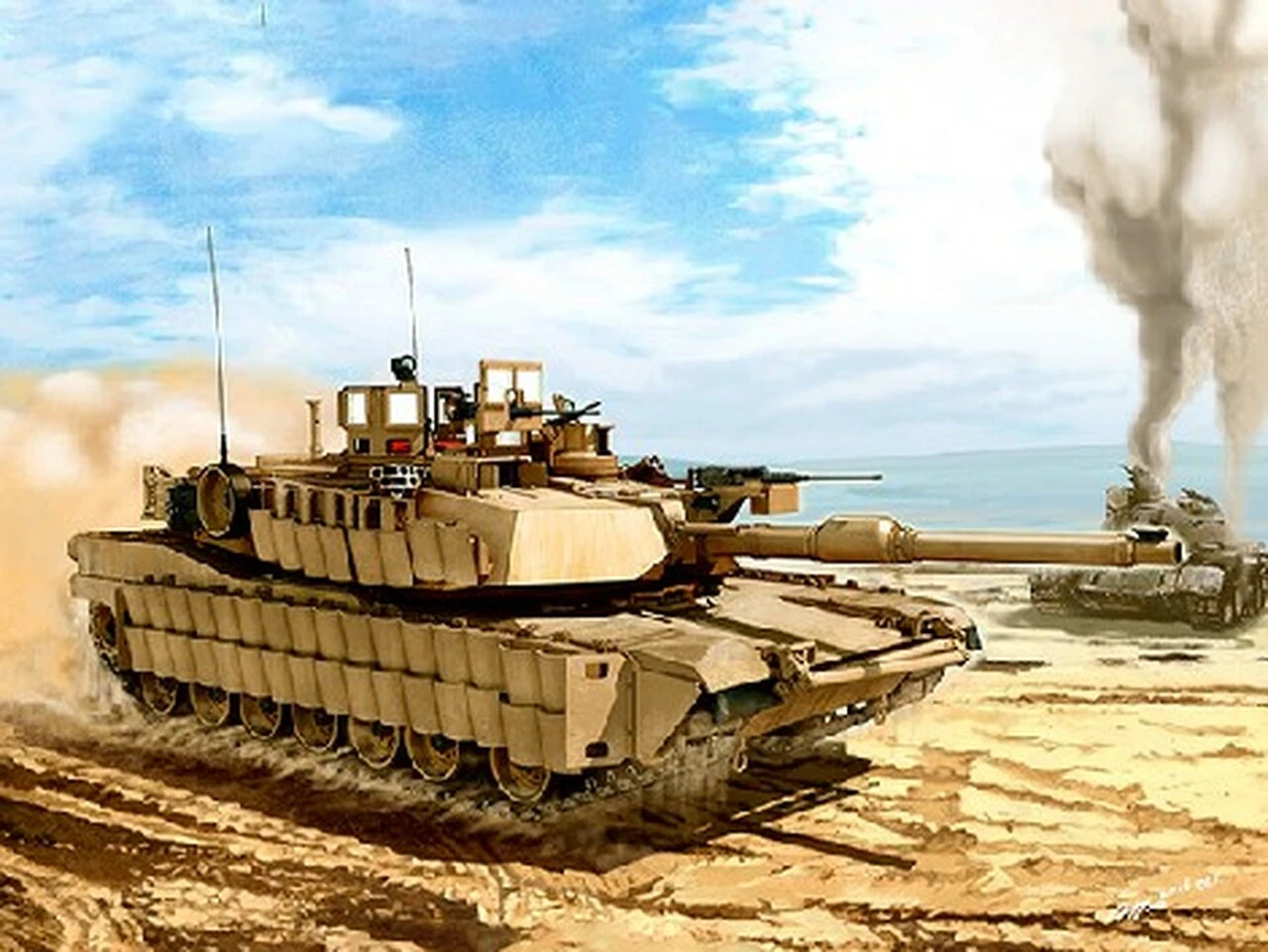 M1A2 Abrams SEP Tusk II/Tusk/V2 1/35 Academy