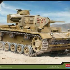 German Panzer III Ausf J Tank North Africa (New Tool) 1/35 Academy