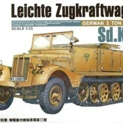 German SdKfz 11 3-Ton Halftrack 1/35 AFV Club