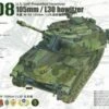 US M108 105mm/L30 Self-Propelled Howitzer 1/35 AFV Club