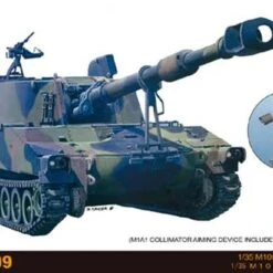 M109A2 Howitzer Gun w/M1A1 Collimator Aiming Device 1/35 AFV Club