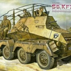 SdKfz 263 PzFuWg 8-RAD Inital/Early Vehicle 1/35 AFV Club
