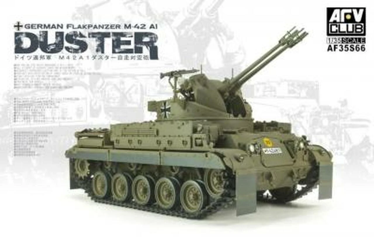 German Flakpanzer M-42 A1 Duster 1/35 AFV Club