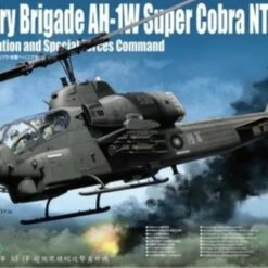 ROC Army AH-1W Super Cobra NTS Update Aviation & Special Forces Command Helicopter 1/35 AFV Club