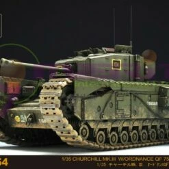British Churchill Mk III Infantry Tank with Ordnance QF 75mm Mk V Gun 1/35 AFV Club