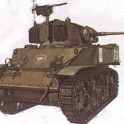 M5A1 Stuart Light Tank, Battle of Guningtou The Bear of Kinmen 1/35 AFV Club