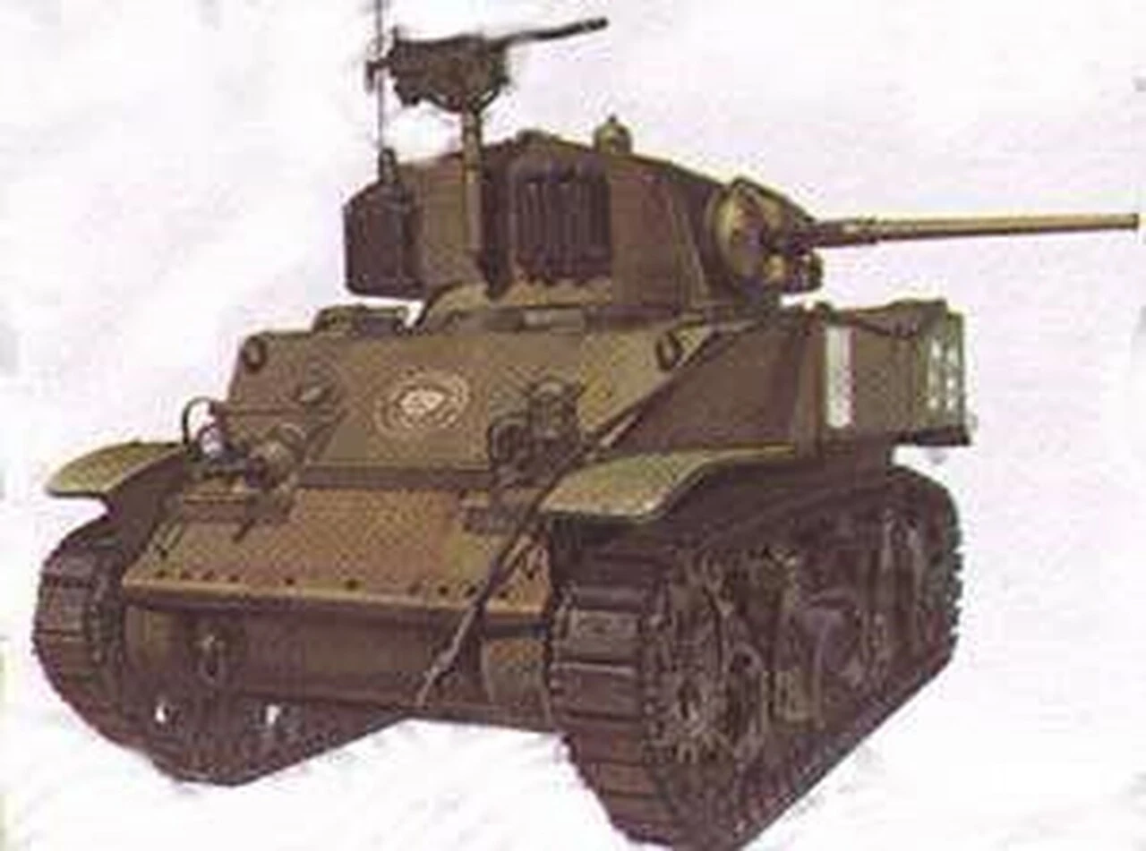 M5A1 Stuart Light Tank, Battle of Guningtou The Bear of Kinmen 1/35 AFV Club