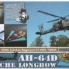AH-64D Apache Longbow 8th Battalion, 229th Aviation Rgmt. Flying Tiger Attack Helicopter 1/72 AFV Club