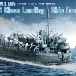 USN LST491 Class Type 2 Landing Ship Tank 1/350 AFV Club