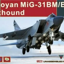 MiG-31BM/BSM Foxhound Fighter 1/48 AMK Model Kits