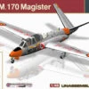 Fouga CM.170 Magister 2-Seater French Jet Trainer 1/48 AMK Model Kits